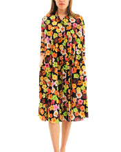 Load image into Gallery viewer, HIBISCUS MAO DRESS, Black
