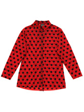 Load image into Gallery viewer, RED POLKA DOT SHIRT
