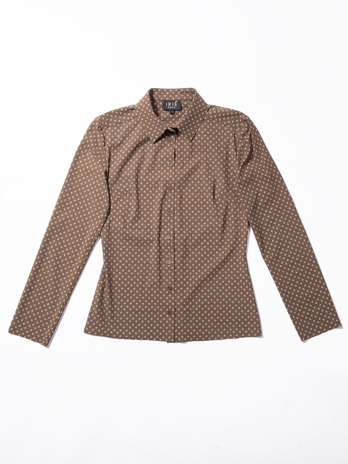 CHEMISE CLASSIQUE, Cachemire Marron