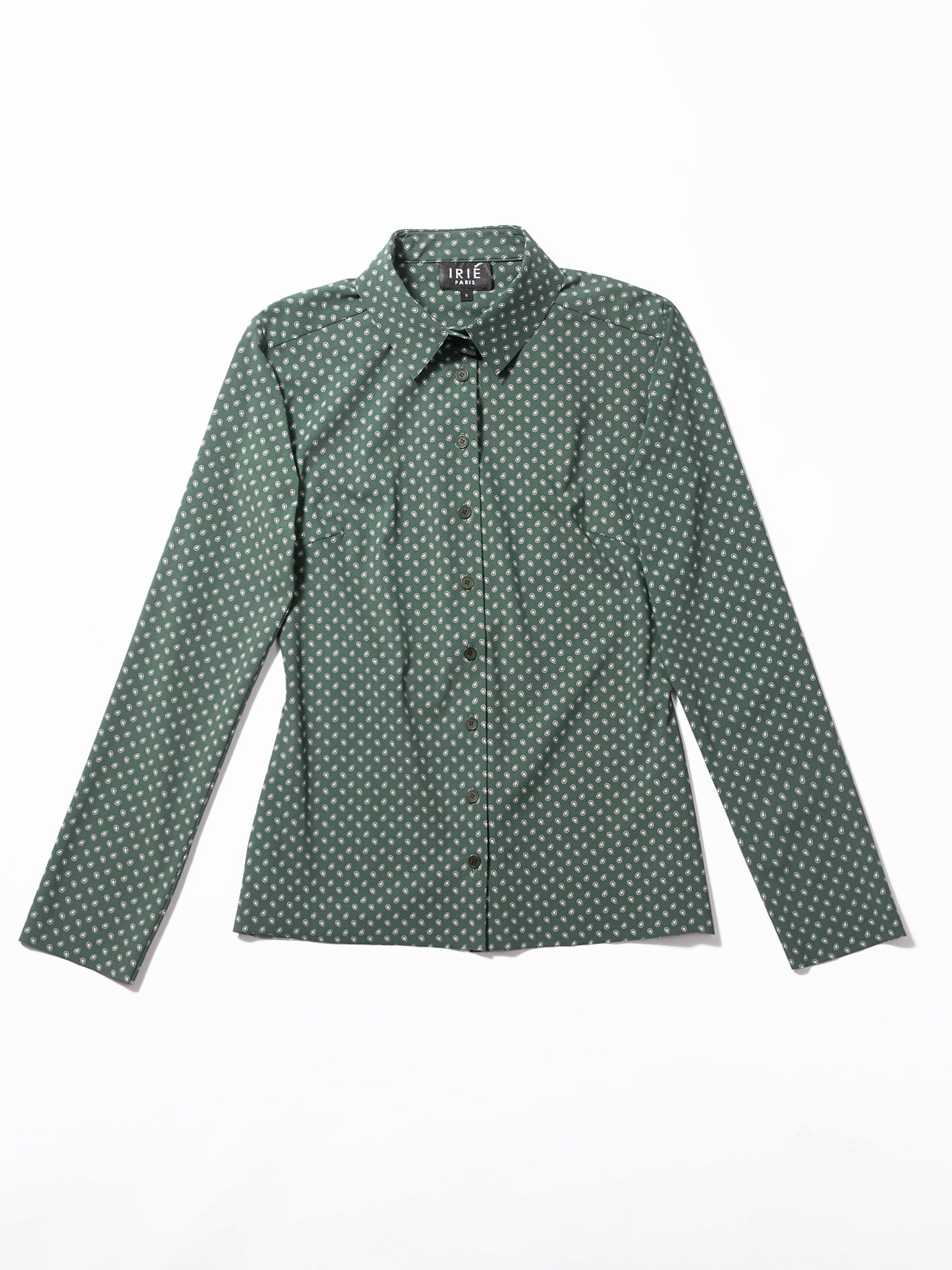 CHEMISE CLASSIQUE, Cachemire Vert