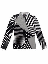 Load image into Gallery viewer, CLASSIC SHIRT, Striped Patchwork
