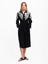 Load image into Gallery viewer, KASHMIR SHIRT DRESS, Black
