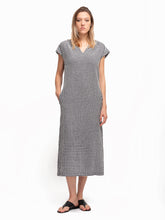 Load image into Gallery viewer, GINGHAM DRESS, Black and White
