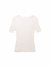 Load image into Gallery viewer, KNIT T-SHIRT, White
