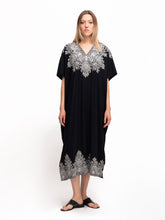 Load image into Gallery viewer, KASHMIR PONCHO DRESS, Black
