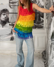 Load image into Gallery viewer, FRINGE DRESS, Multicolor

