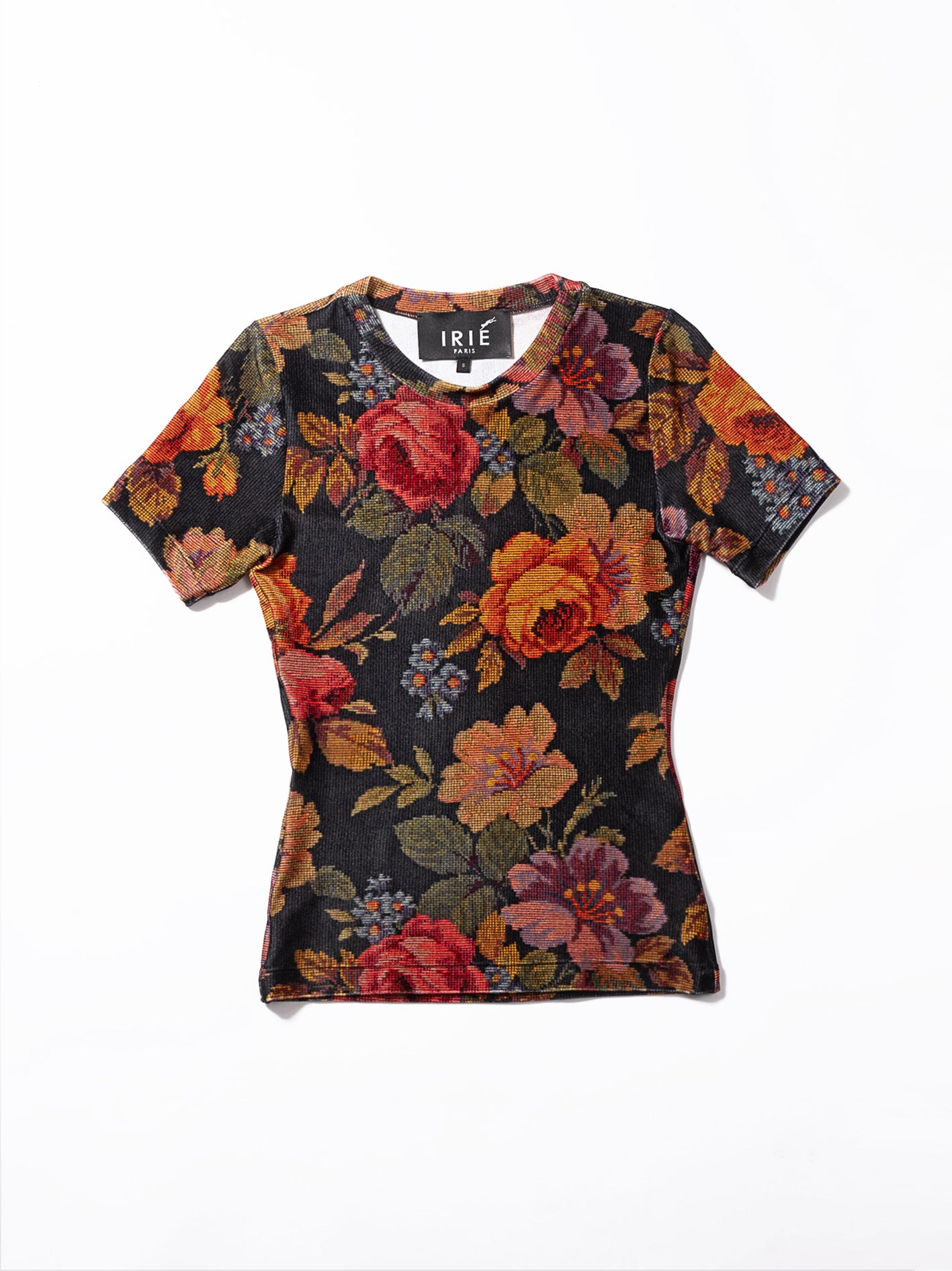 T-SHIRT EN VELOURS, Tapisserie