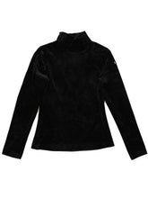 Load image into Gallery viewer, VELVET TURTLENECK, Black
