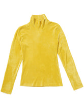 Load image into Gallery viewer, VELVET TURTLENECK, Yellow
