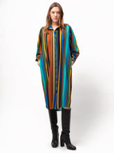 Load image into Gallery viewer, SHIRT DRESS, Stripes
