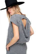 Load image into Gallery viewer, GINGHAM DRESS, Black and White
