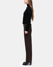 Charger l&#39;image dans la visionneuse de la galerie, PANTALON DROIT, Marron
